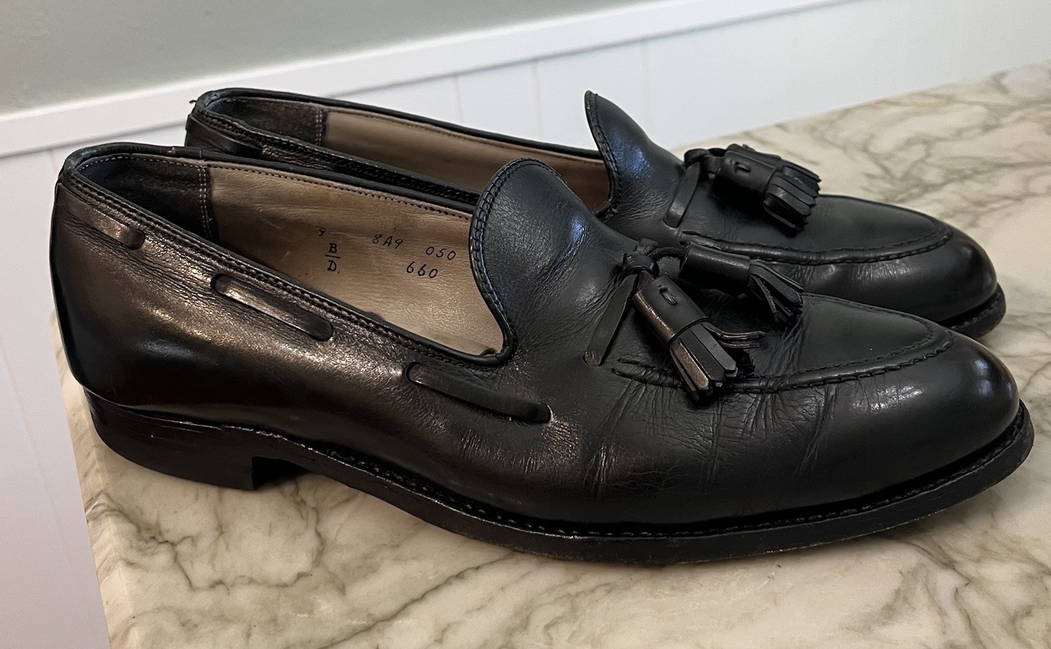 Alden 660 Black Calfskin Tassel Loafer
