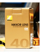 Nikon AF-S DX Micro Nikkor 40mm f/2.8G Lens for sale online | eBay