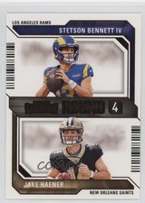 2023 Panini Contenders Round Numbers Bronze Jake Haener Stetson Bennett IV 16e6