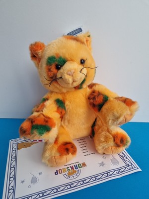 Build A Bear Kürbis Kätzchen Halloween Neu mit Etikett Plüsch 2024 Vault Edition 
