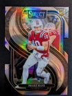 2024 Panini Select - #113 Drake Maye Silver Prizm Die-Cut (RC)