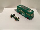 Lesney Matchbox No M-6 RACING  TRANSPORTER w/ Lotus # 19 Race Car  Vintage
