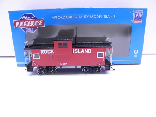 ATHEARN ROUNDHOUSE LISTO PARA RODAR CON VISIÓN CABOOSE - ROCK ISLAND #17007 ESCALA HO | Condition: New