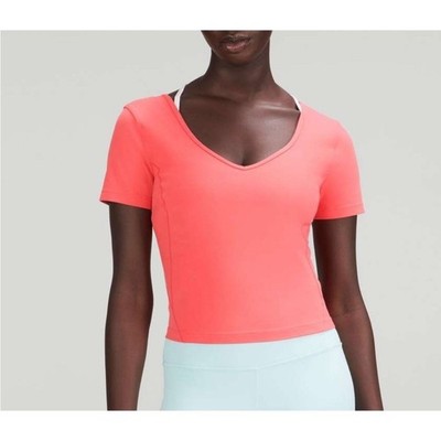 Lululemon Align Tee Shirt in Pale Raspberry? Sz 6?