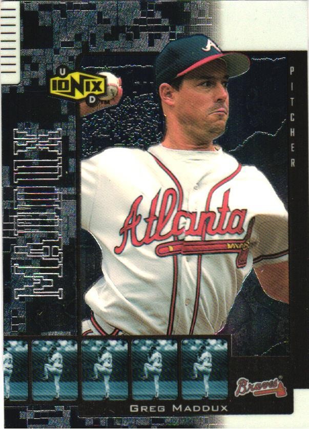 2000 UD Ionix #12 Greg Maddux