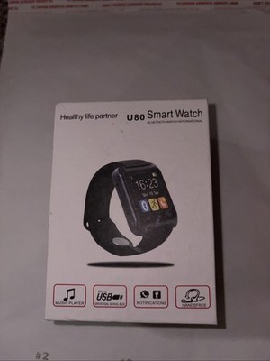   U80 Bluetooth Smartwatch   Fitness Tracker   Android/iPhone     Used