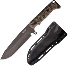 Dawson Knives Valor Fixed Knife 5½″ Midnight CPM MagnaCut Steel Blade G10 Handle