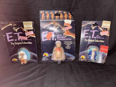 1982 LJN E.T. The Extra-Terrestrial Figure Lot Of 3 ALL New on Card 