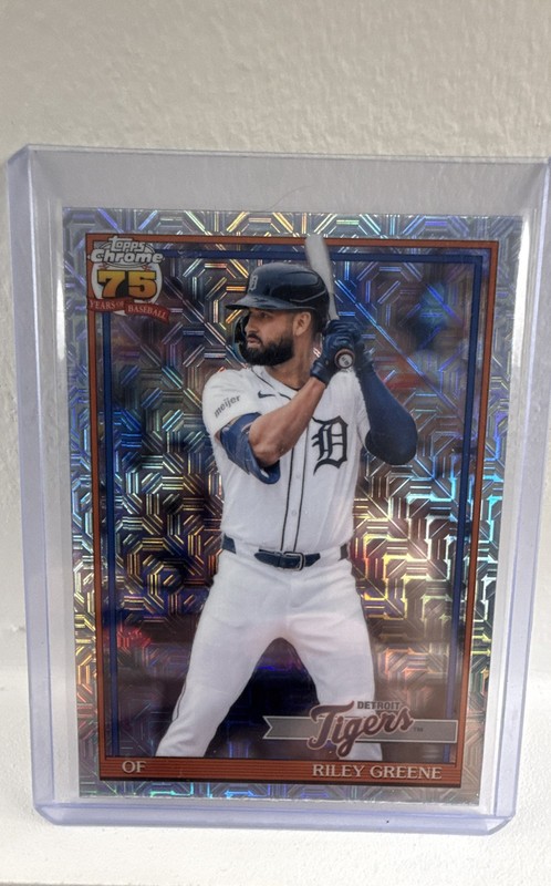 2026 Topps Series 1 - 1991 Topps Chrome Silver Pack Mojo Riley Greene #91C-4