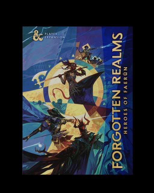 Dungeons & Dragons: Forgotten Realms - Heroes of Faerun (Alt Art Cover)