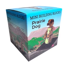 Prairie Dog Mini Building Blocks 200 Pcs Age 7 Impact Photographics Educational
