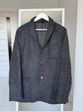 Harris Wharf London Men s Wool Sport Coat Three Button Blazer Size 50