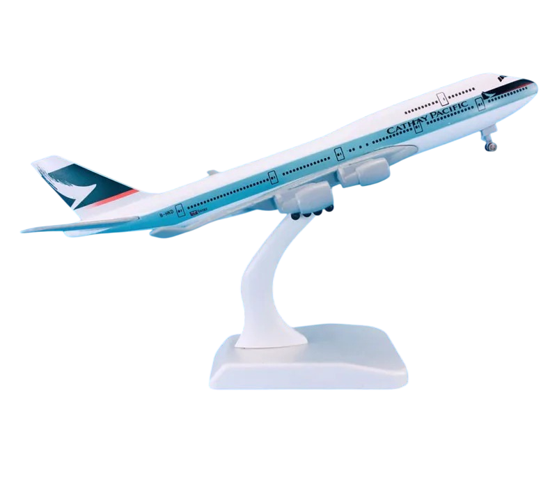 Cathay Pacific Boeing 747 Diecast Metal Aircraft Model Plane Gift - 1/350 Scale