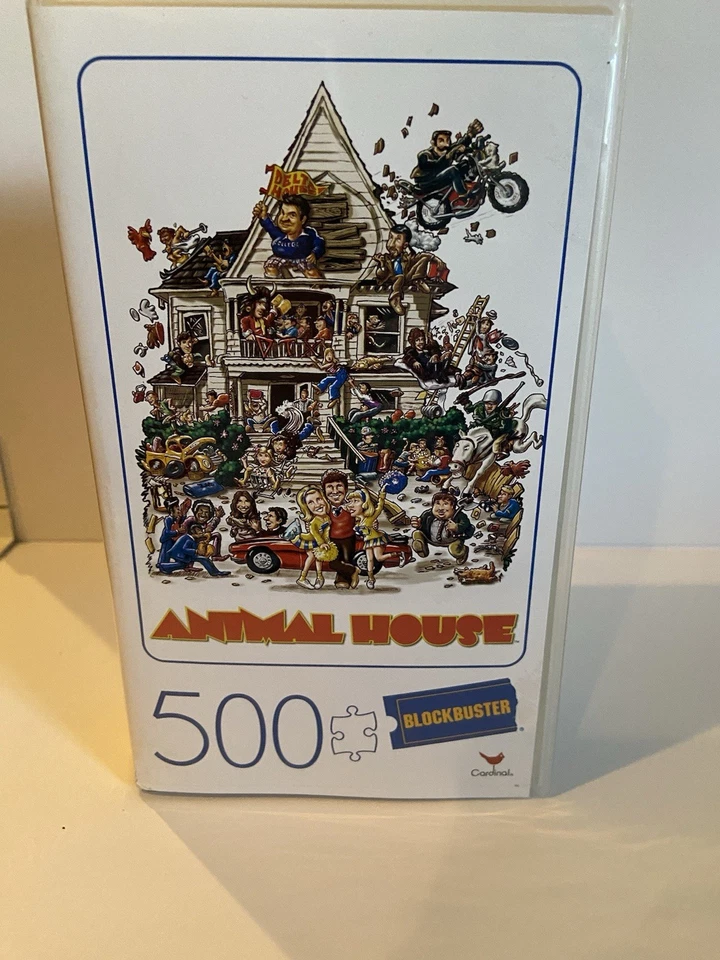 Bundle Of 2 Puzzles- Romantic Street Scene 1000 Piece, Animal House 500 Piece - Image 3 of 4