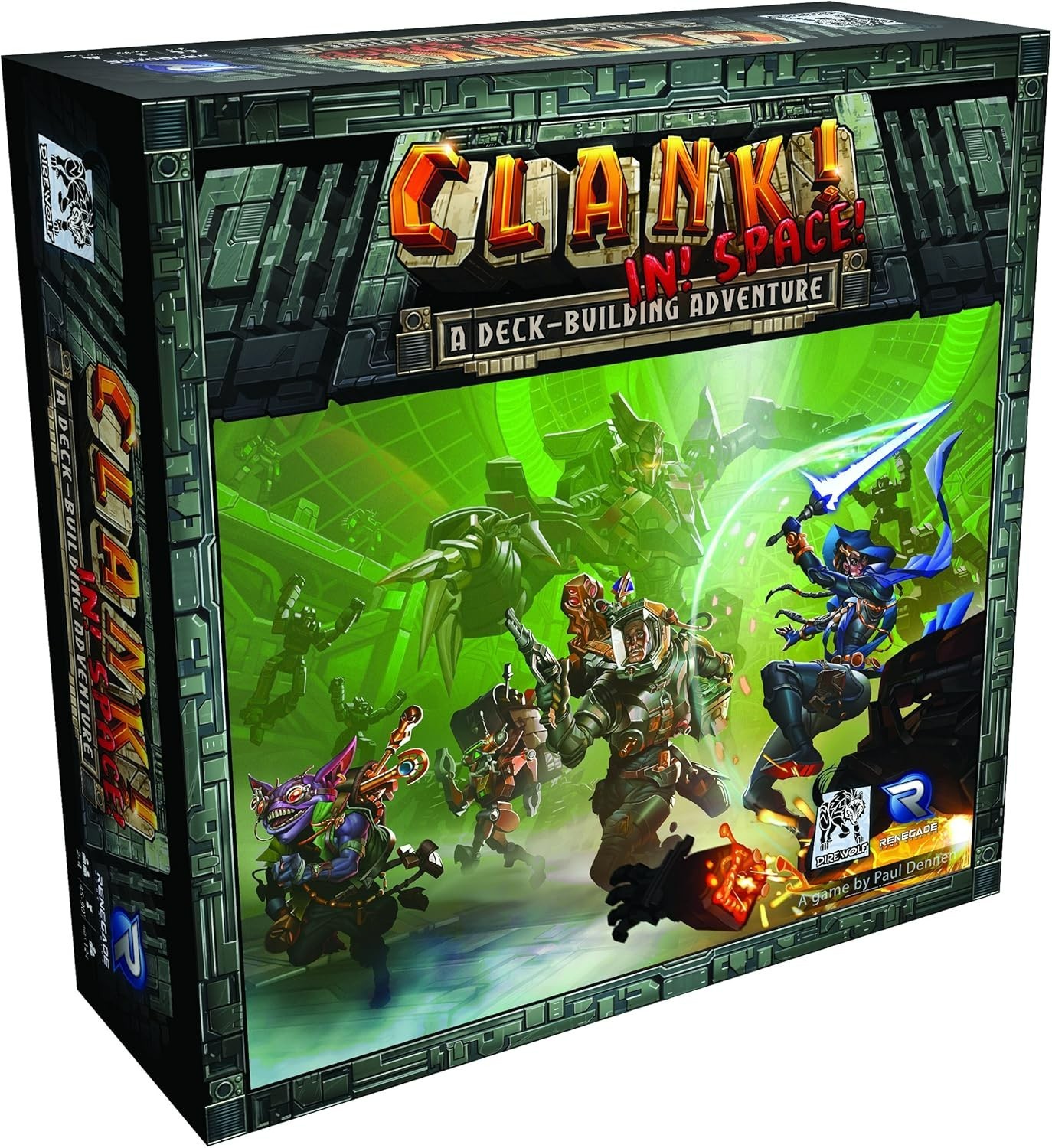 Renegade Games Studios RGS0594 Clank in Space Game, Multicolor, 31.12 x 8.26 x