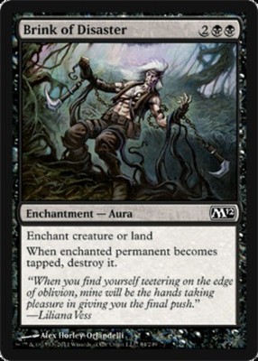 Brink of Disaster - Magic 2012 (M12) #84/249 MTG Magic The Gathering