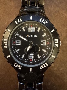 Unlisted by Kenneth Cole Ani/Digi Watch UL1049