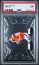 PSA 9 Bo Nix 271 Football 2024 Panini Mosaic