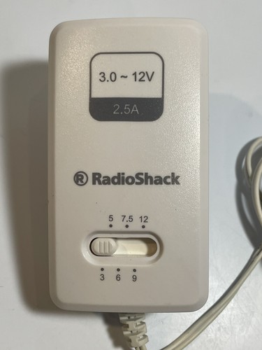 Radio Shack Netzteil variabel 3-12 Volt 2,5A 2731122 11B16 Class 2 Power - Bild 2 von 4