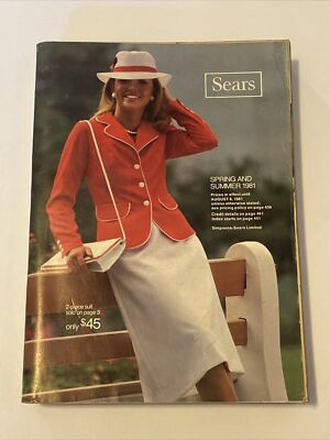 Sears Catalog Spring And Summer 1981 | eBay