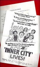 Tom O'Horgan "INNER CITY" Linda Hopkins / Harvey Milk 1971 Promotional Flyer Set