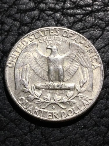 1964 D/D WASHINGTON QUARTER - RPM ERROR - SEE PICS - INV#5863 - Picture 3 of 4