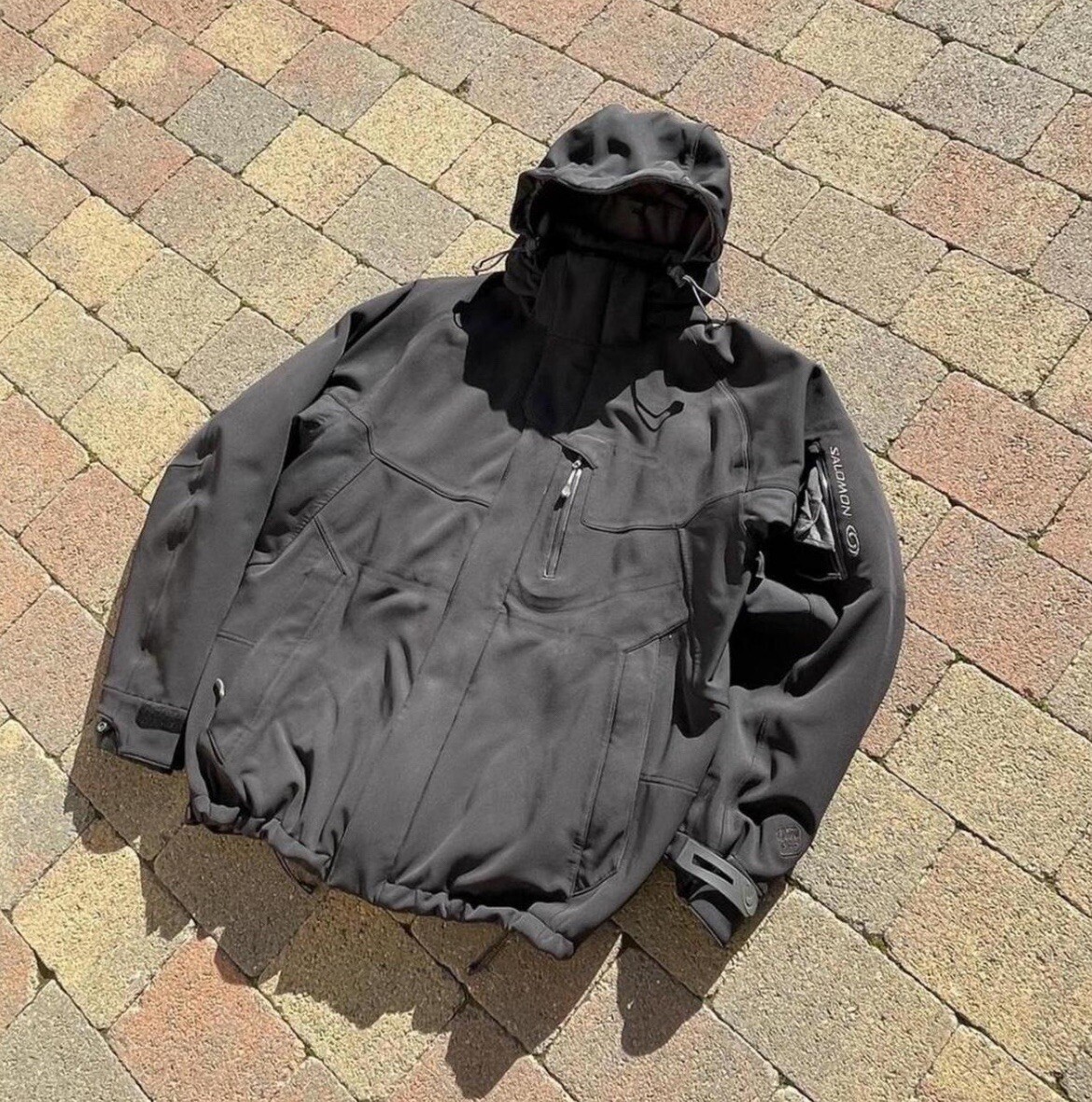 Giacca da sci nera Salomon Clima Pro 3 in 1 Soft Shell Clima Pro