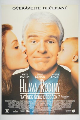 FATHER OF THE BRIDE 23x33 Original Czech movie poster 1991 STEVE MARTIN D KEATON