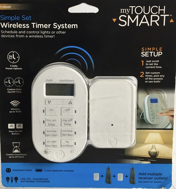 Jasco my touch smart wireless timer system model 53166 ebay