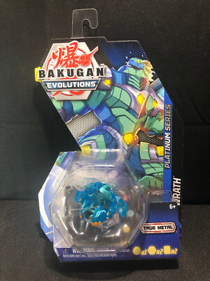 Bakugan Evolutions WRATH True Metal Paltinum Series New Sealed in Package