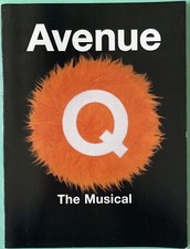 Avenue Q Large Souvenir Program 9X12 Broadway John Tartaglia Stephanie D'Abruzzo