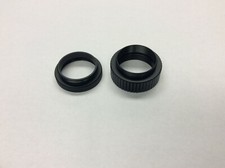 1 NEW 5mm and 1 NEW 10mm C / CS LENS ADAPTER EXTENSION RING TUBE CCTV ALUMINUM