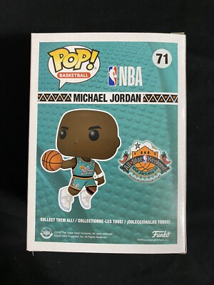 スポーツ Michael Jordan Funko Pop 71 Basketball Funko POP! Basketball: USA - Michael Jordan [Blue] (Foot