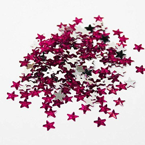 Tiny 6mm Fuchsia Flat Back Star Rhinestones | Approx. 4800 Pieces | eBay
