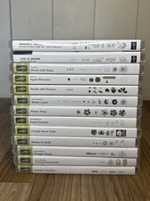 Lot of 13 Stampin Up Stamp Sets BIRTHDAY, BLOOMS, SEASONS, FLOWERS
