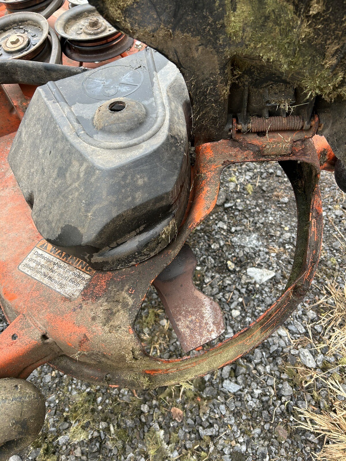 Husqvarna RZ5426 54” Side Discharge Zero Turn LawnMower Deck Assembly! eBay