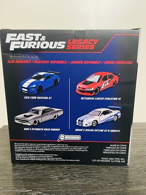 NEW 2023 Jada Fast & Furious Legacy Series Nissan Skyline & LANCER
