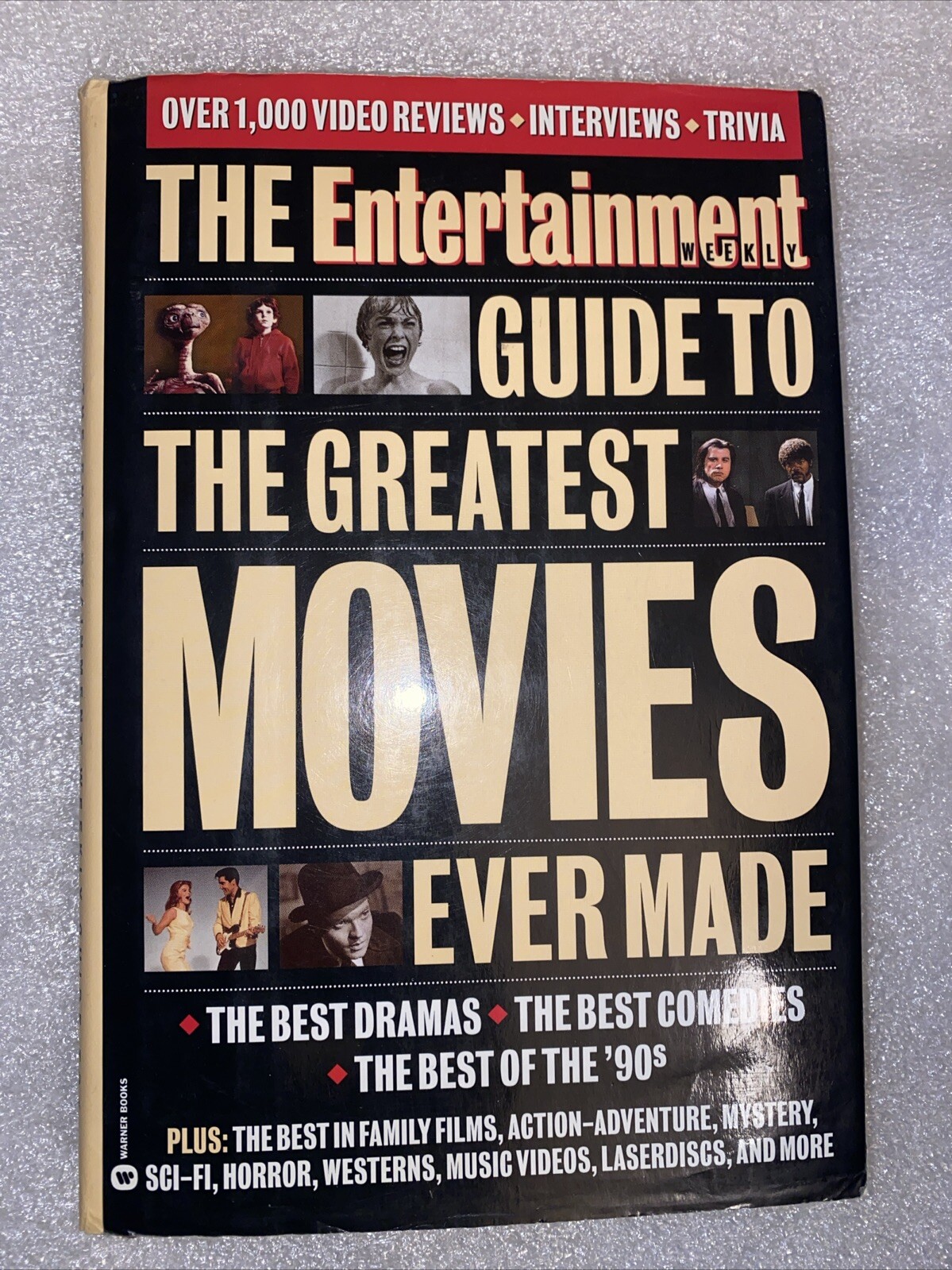 Vtg Entertainment Weekly Guide To The Greatest Movies Ever Made Hardcover 1996