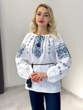 HANDMADE EMBROIDERY Ukraininan national blouse Vyshyvanka