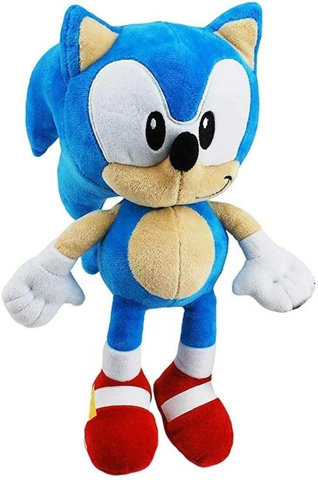 NEW OFFICIAL SEGA SONIC THE HEDGEHOG SOFT PLUSH TOYS KNUCKLES SHADOW TAILS SONIC