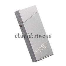 Lengthened Alloy Cigarette Case Automatic Spring Cap Compression Resistant Box