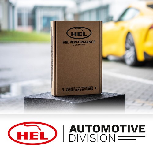 HEL Stahlflex Bremsleitungen 4-teilig Opel Senator B inkl Irmscher 4.0, mit ABE - Bild 3 von 5
