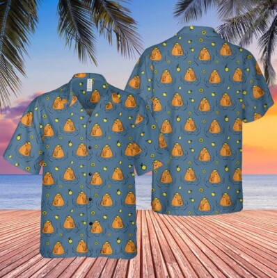 Capybara Hawaiian Shirt, Capybara Summer Shirts, Cute Capybara Shirt