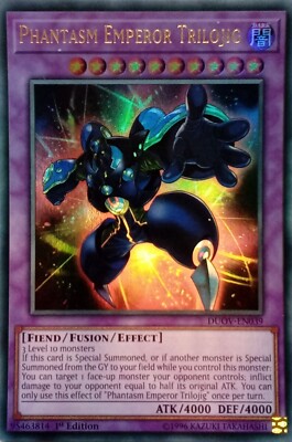 DUOV-DE039 PHANTASMA KAISER TRILOJIG ULTRA RARE 1.AUFLAGE YuGiOh KARTE