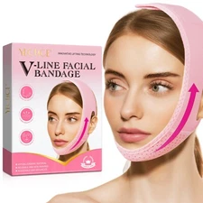 V Line Shape Face Lifting Mask, Double Chin Reducer, Chin Up Patch Lifting Mask
