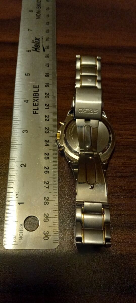 SEIKO- CHRONOGRAPH 50M- STAINLESS STEEL- JAPAN- MENS WATCH SEIKO- CHRONOGRAPH 50M- STAINLESS STEEL- JAPAN- MENS WATCH