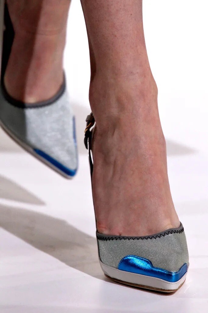 Jil Sander By Raf Simons FW 2012 Runway Sling back Pumps Jil Sander By Raf Simons FW 2012 Runway Sling back Pumps