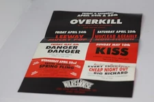 *RARE FIND* Warehouse Lamour reboot flyer NYC KISS OVERKILL LEEWAY
