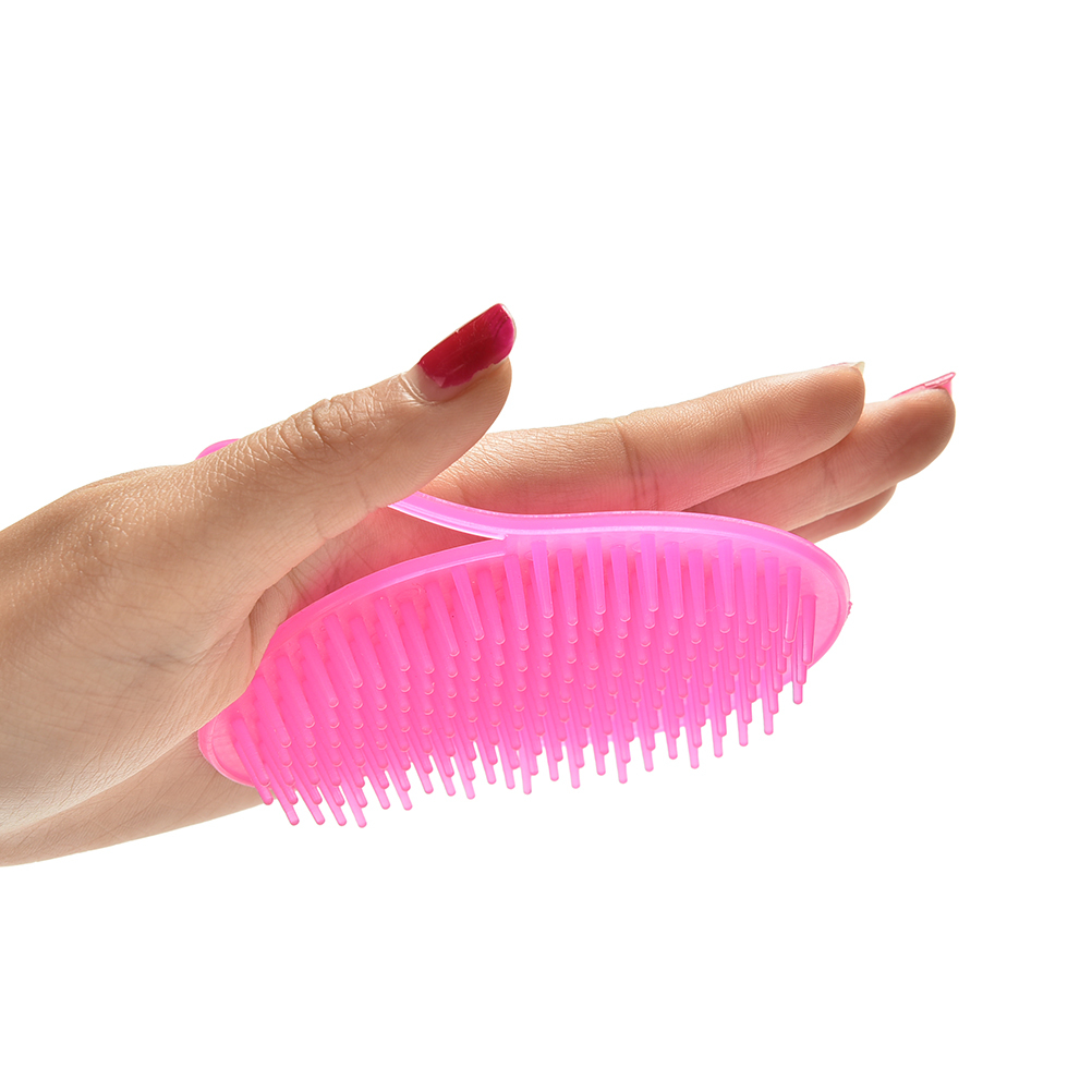 Portable Pocket Hair Brush Scalp Body Head Massage Military Hard Comb N