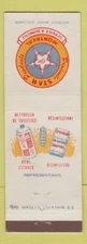 Matchbook Cover - Star Products Montreal QC Toilet Cleaners